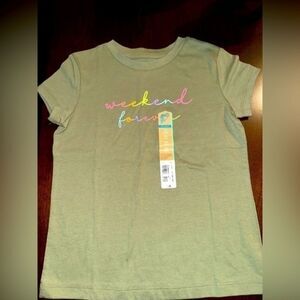 Girls summer weekend t-shirt - size 6x - NWT